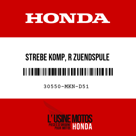 image de 30550-MKN-D51 STREBE KOMP, R ZUENDSPULE