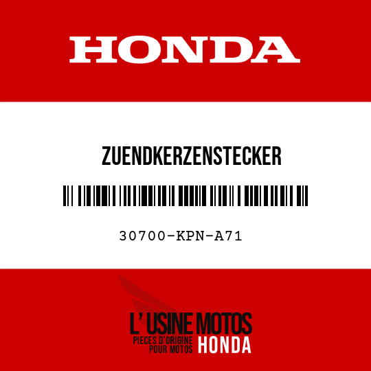 image de 30700-KPN-A71 ZUENDKERZENSTECKER
