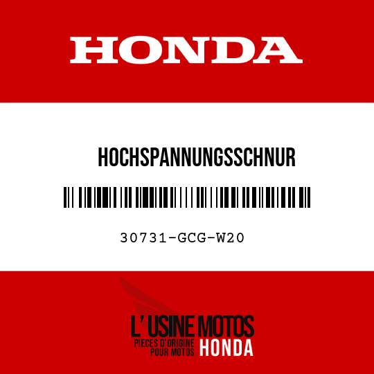 image de 30731-GCG-W20 HOCHSPANNUNGSSCHNUR