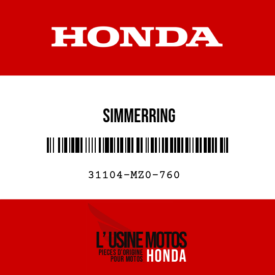 image de 31104-MZ0-760 SIMMERRING