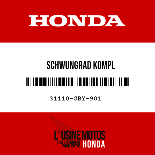 image de 31110-GBY-901 SCHWUNGRAD KOMPL