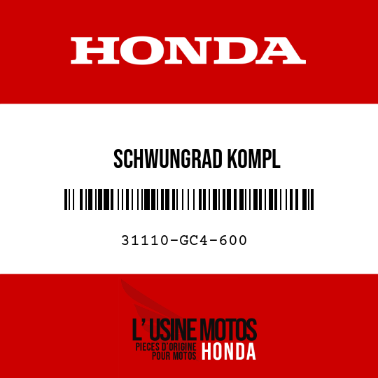 image de 31110-GC4-600 SCHWUNGRAD KOMPL