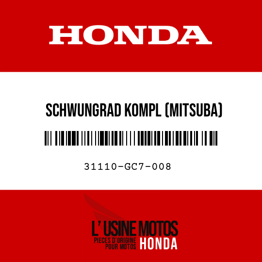 image de 31110-GC7-008 SCHWUNGRAD KOMPL (MITSUBA)