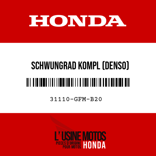 image de 31110-GFM-B20 SCHWUNGRAD KOMPL (DENSO)