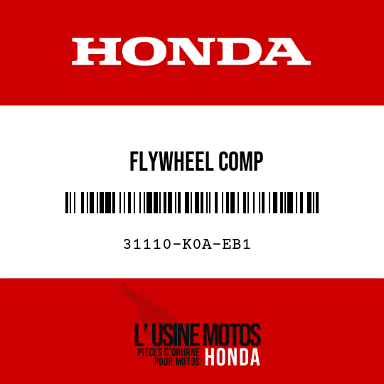 image de 31110-K0A-EB1 FLYWHEEL COMP