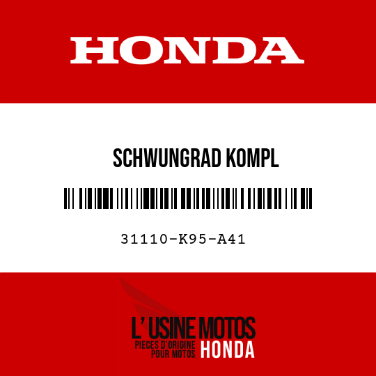 image de 31110-K95-A41 SCHWUNGRAD KOMPL