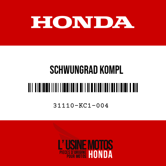 image de 31110-KC1-004 SCHWUNGRAD KOMPL