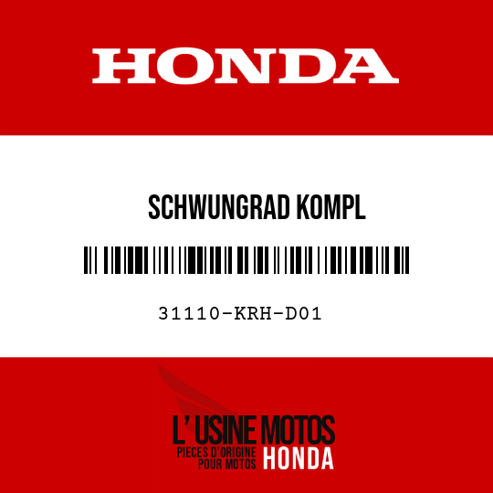 image de 31110-KRH-D01 SCHWUNGRAD KOMPL
