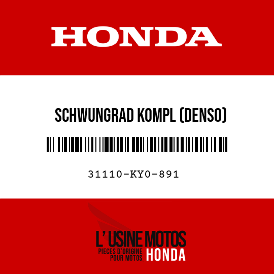 image de 31110-KY0-891 SCHWUNGRAD KOMPL (DENSO)