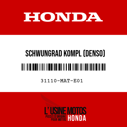 image de 31110-MAT-E01 SCHWUNGRAD KOMPL (DENSO)