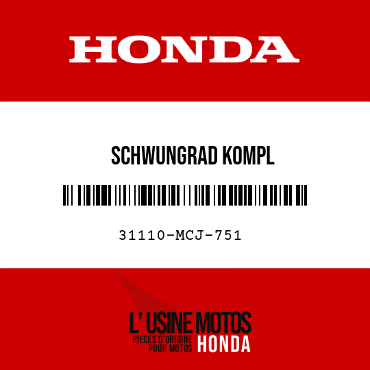 image de 31110-MCJ-751 SCHWUNGRAD KOMPL