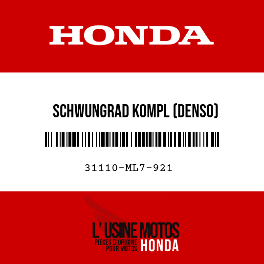 image de 31110-ML7-921 SCHWUNGRAD KOMPL (DENSO)