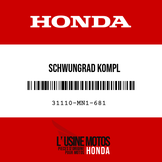 image de 31110-MN1-681 SCHWUNGRAD KOMPL