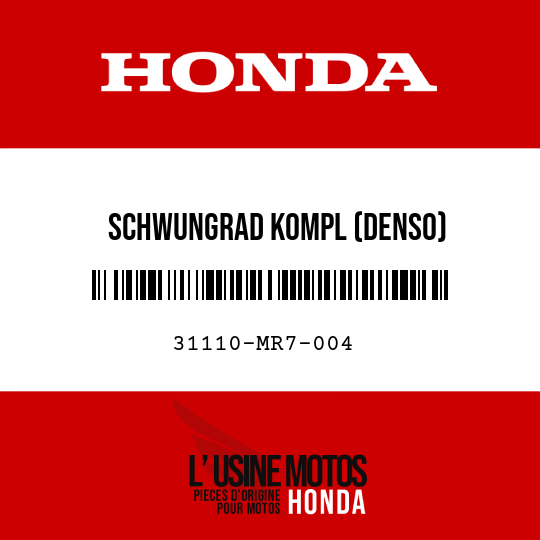 image de 31110-MR7-004 SCHWUNGRAD KOMPL (DENSO)