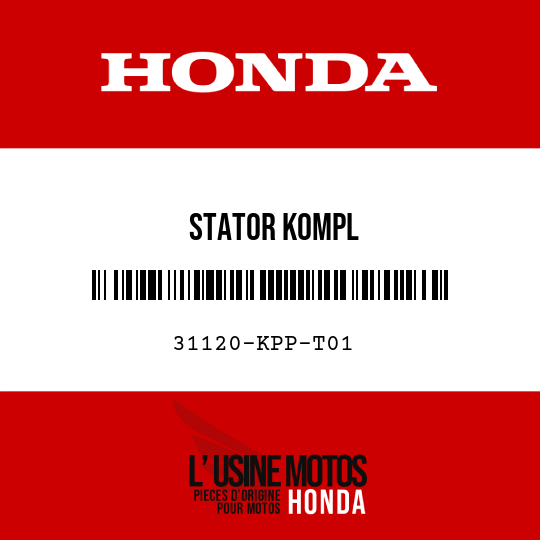 image de 31120-KPP-T01 STATOR KOMPL