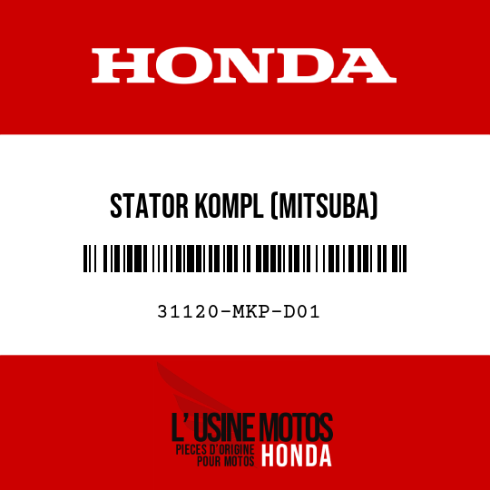 image de 31120-MKP-D01 STATOR KOMPL (MITSUBA)