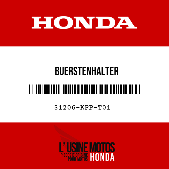 image de 31206-KPP-T01 BUERSTENHALTER