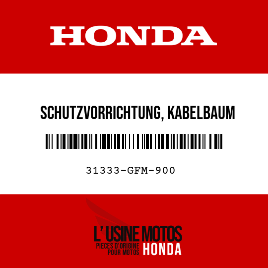 image de 31333-GFM-900 SCHUTZVORRICHTUNG, KABELBAUM