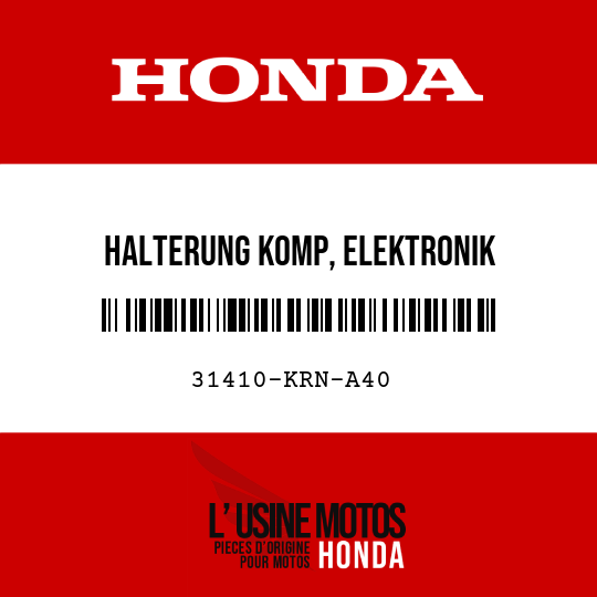 image de 31410-KRN-A40 HALTERUNG KOMP, ELEKTRONIK