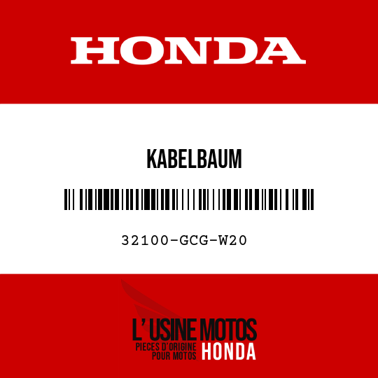 image de 32100-GCG-W20 KABELBAUM