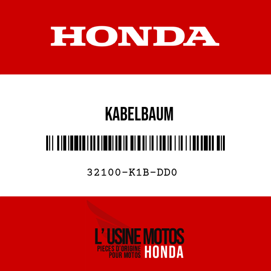 image de 32100-K1B-DD0 KABELBAUM
