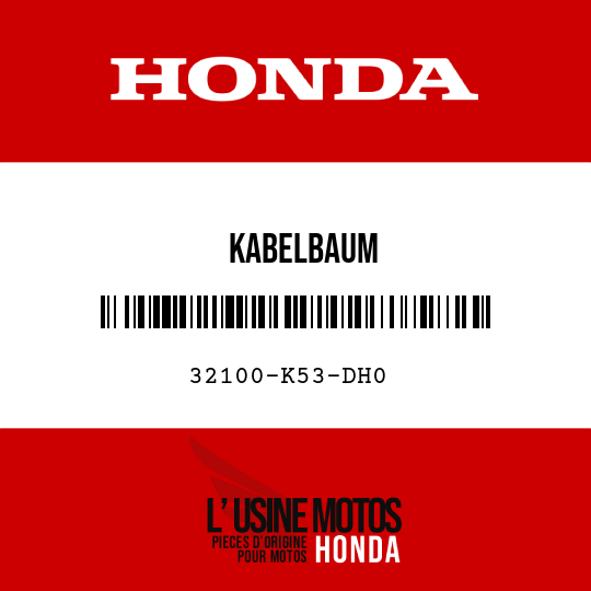 image de 32100-K53-DH0 KABELBAUM