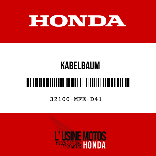 image de 32100-MFE-D41 KABELBAUM