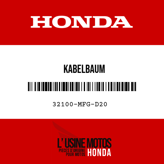 image de 32100-MFG-D20 KABELBAUM