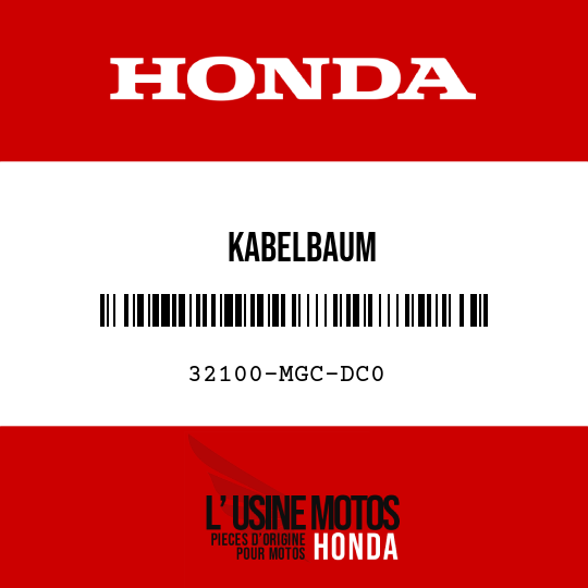 image de 32100-MGC-DC0 KABELBAUM