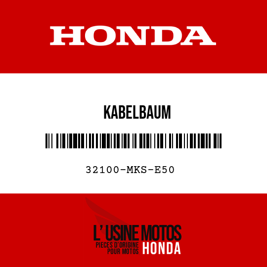 image de 32100-MKS-E50 KABELBAUM