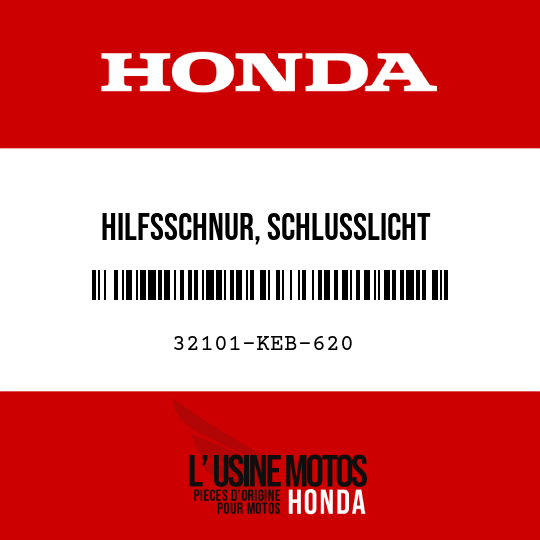 image de 32101-KEB-620 HILFSSCHNUR, SCHLUSSLICHT
