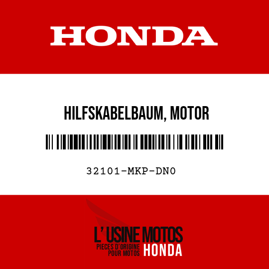 image de 32101-MKP-DN0 HILFSKABELBAUM, MOTOR