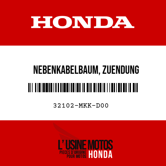 image de 32102-MKK-D00 NEBENKABELBAUM, ZUENDUNG