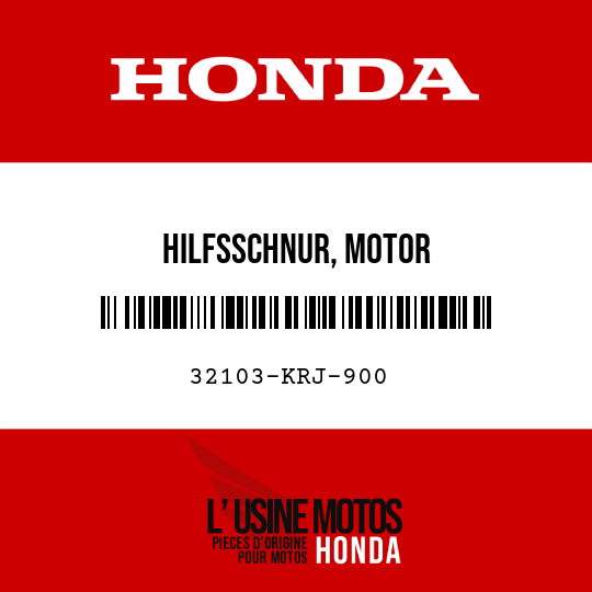image de 32103-KRJ-900 HILFSSCHNUR, MOTOR