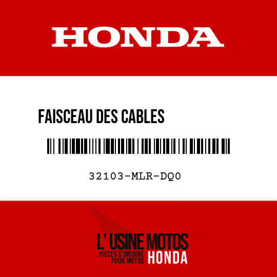 image de 32103-MLR-DQ0 FAISCEAU DES CABLES           AUXILIAIRE, AV