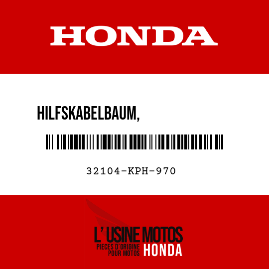 image de 32104-KPH-970 HILFSKABELBAUM,               VERGASERHEIZUNG