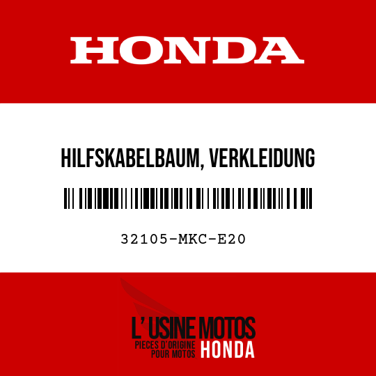 image de 32105-MKC-E20 HILFSKABELBAUM, VERKLEIDUNG