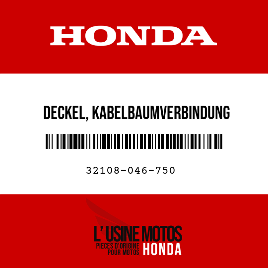 image de 32108-046-750 DECKEL, KABELBAUMVERBINDUNG