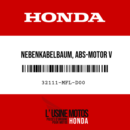 image de 32111-MFL-D00 NEBENKABELBAUM, ABS-MOTOR V