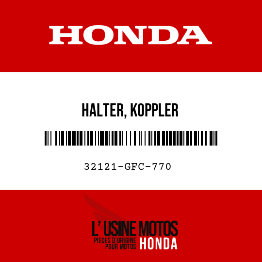 image de 32121-GFC-770 HALTER, KOPPLER
