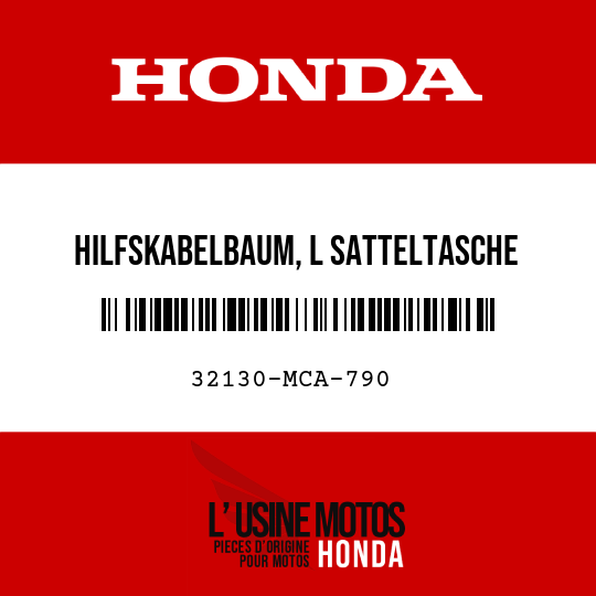 image de 32130-MCA-790 HILFSKABELBAUM, L SATTELTASCHE