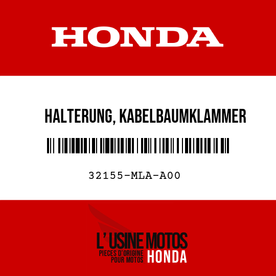 image de 32155-MLA-A00 HALTERUNG, KABELBAUMKLAMMER