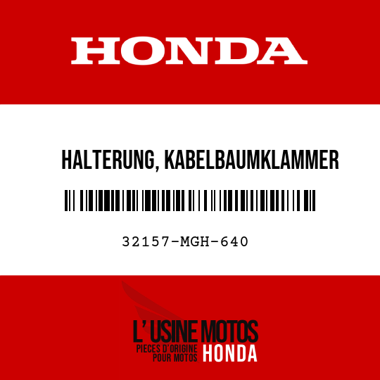 image de 32157-MGH-640 HALTERUNG, KABELBAUMKLAMMER