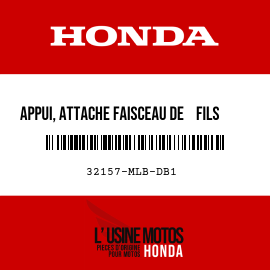 image de 32157-MLB-DB1 APPUI, ATTACHE FAISCEAU DE    FILS