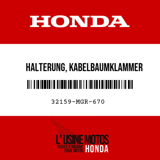 image de 32159-MGR-670 HALTERUNG, KABELBAUMKLAMMER