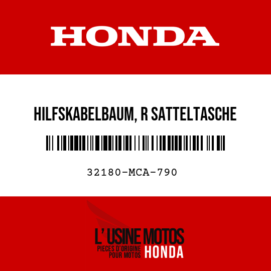 image de 32180-MCA-790 HILFSKABELBAUM, R SATTELTASCHE