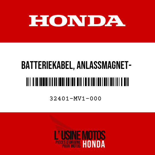 image de 32401-MV1-000 BATTERIEKABEL, ANLASSMAGNET- SCHALTER
