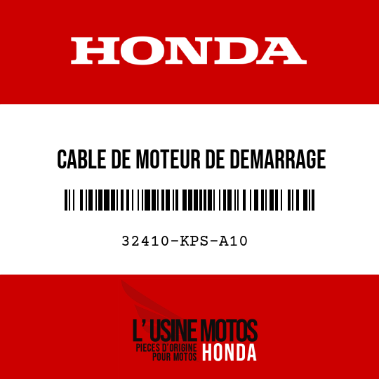 image de 32410-KPS-A10 CABLE DE MOTEUR DE DEMARRAGE