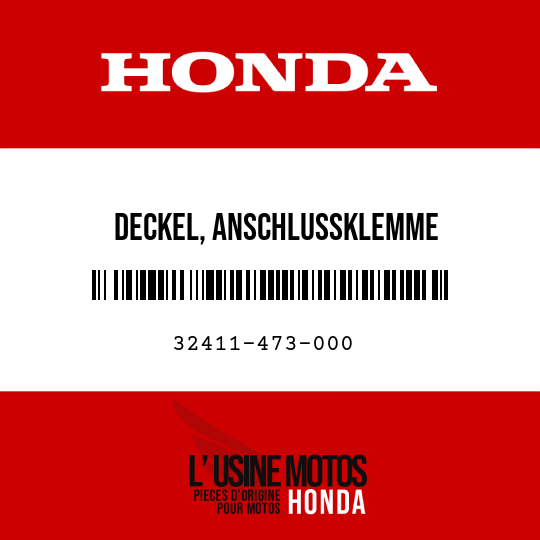 image de 32411-473-000 DECKEL, ANSCHLUSSKLEMME