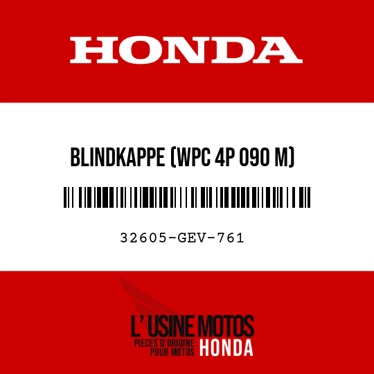 image de 32605-GEV-761 BLINDKAPPE (WPC 4P 090 M) (NATUERLICH)